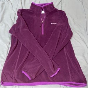 Women’s Columbia 1/4 Zip - Magenta/Purple